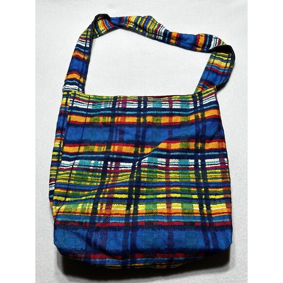 Handtote Bright Colored Handbag Artsy Design Pastel Color - Picture 1 of 8